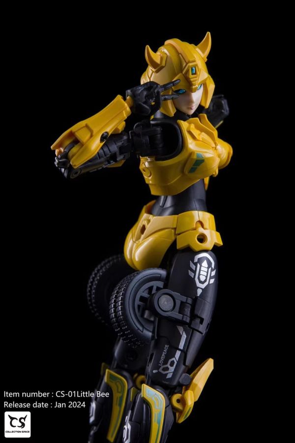 玩具聯合國★ 現貨 機械姬美少女 CS-01小蜜蜂 Little Bee 
