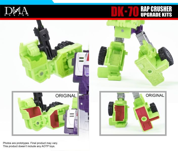 玩具聯合國 預購免訂金 變形金剛 DNA DK-70 86 大力神 碎骨魔 清道夫 配件包 