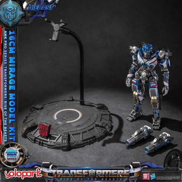 玩具聯合國★ 預購免訂金 代理版 Amk pro 變形金剛 萬獸崛起 幻影 Mirage 預組裝模型 