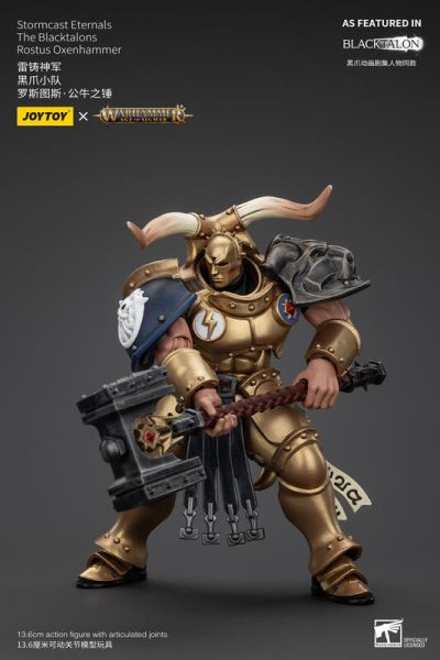 玩具聯合國★ 預購免訂金 暗源 Joytoy 雷鑄神軍 黑爪小隊 D.羅斯圖斯·公牛之錘 西格瑪時代 40K 戰鎚 