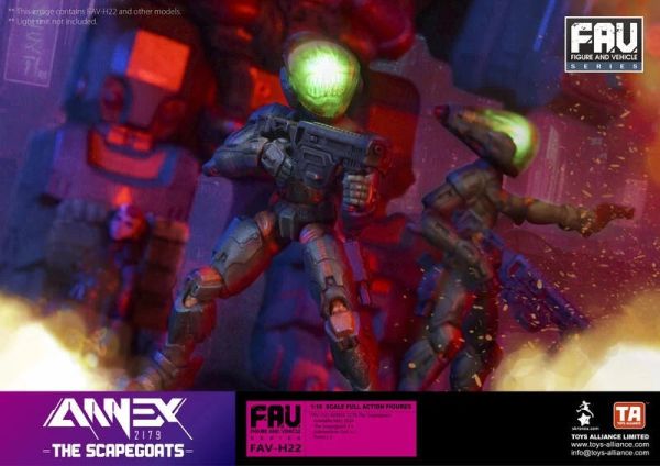 玩具聯合國★ 預購免訂金 TOYS ALLIANCE 酸雨戰爭 ANNEX 2179 FAV-H22 替死鬼 