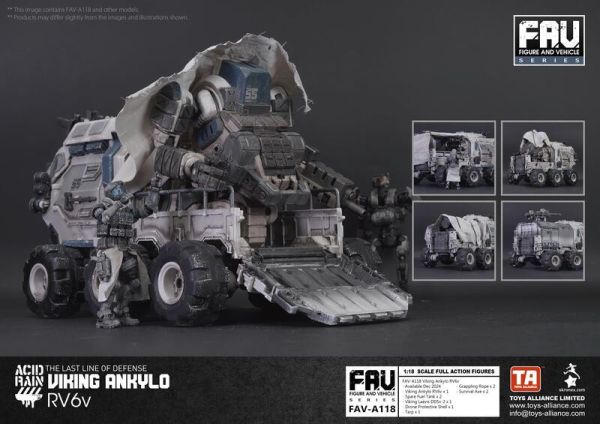 玩具聯合國 現貨 酸雨戰爭 Acid Rain FAV-A118 維京甲龍 RV6v 