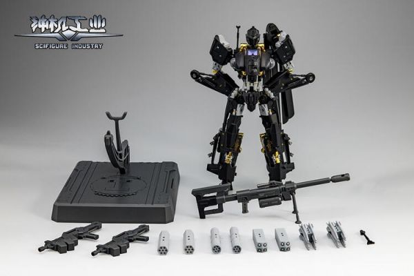 玩具聯合國★ 特價預購 神機工業 CS-02 匠字壹號 武直十 暗鴞 直升機 變形 合金成品模型 