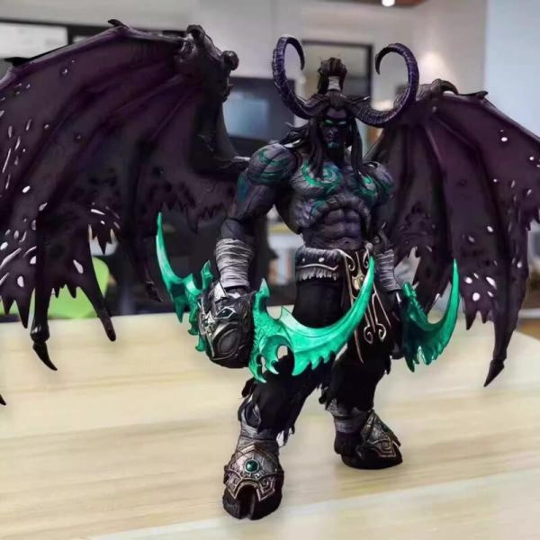 玩具聯合國 現貨 Hero toys 限量版 魔獸爭霸 不死族 伊利丹 暗黑夜色 型態 