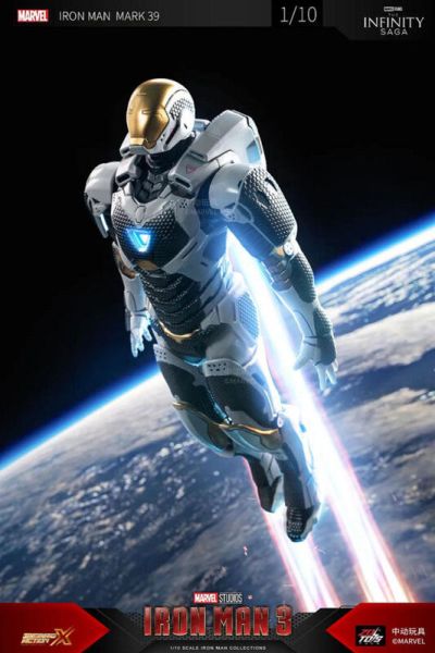 玩具聯合國★ 預購免訂金 中動 鋼鐵人 Mark 39 雙子星 7吋 可動人偶 