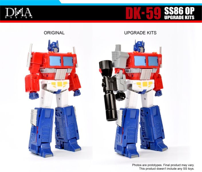 玩具聯合國 預購免訂金 DNA Design DK59 SS86 大電影 柯博文 配件包 