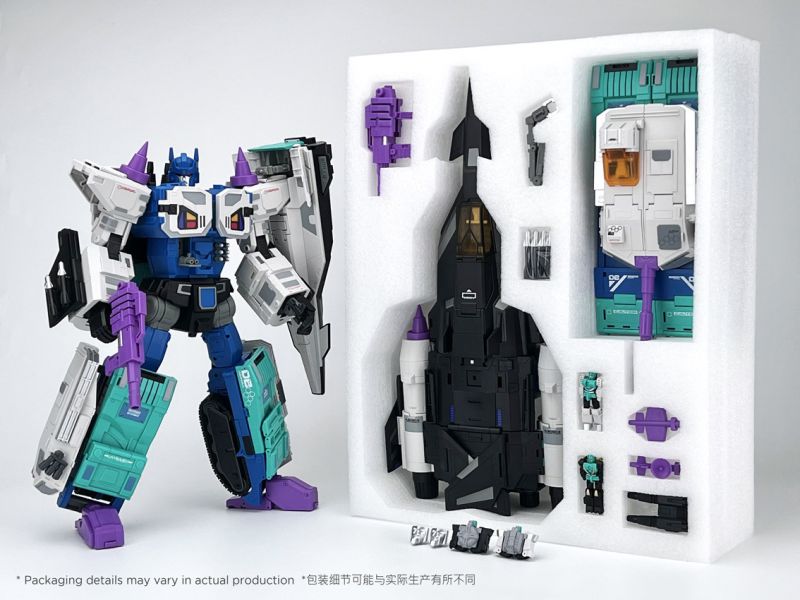 玩具聯合國 再版預購免訂金 FANS HOBBY MB-08A DOUBLE EVIL 霸王 破壞大帝 可三變 