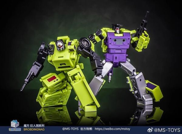 玩具聯合國★ 現貨 魔方 MS-TOYS 小力神 C套 MS-B39A & MS-B40A 吊車 拖斗 