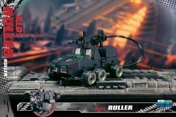 玩具聯合國 預購免訂金 Modfans 變形之路 AL01H 黑色 Ruller 小滾珠 羅樂樂 