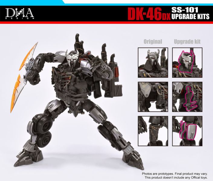 玩具聯合國★ 預購免訂金 DNA Design DK46DX SS101 天災 配件包 DK-46DX 