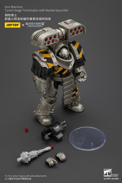 玩具聯合國 預購免訂金 joytoy 暗源 鋼鐵勇士 C 配備火箭發射器的暴君攻城終結者 戰鎚 戰錘 30K 1/18 