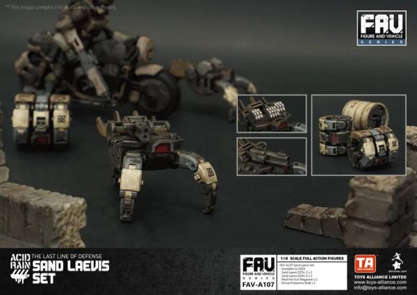 玩具聯合國★ 現貨 TOYS ALLIANCE 酸雨戰爭 TA FAV-A107 沙地鼠婦套裝 
