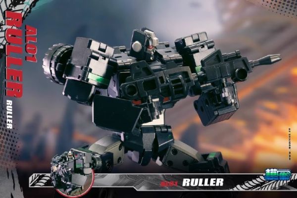 玩具聯合國 預購免訂金 Modfans 變形之路 AL01H 黑色 Ruller 小滾珠 羅樂樂 