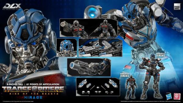 玩具聯合國 限預購換單 threezero DLX 變形金剛 萬獸崛起 幻影 & 諾亞 不可變形 