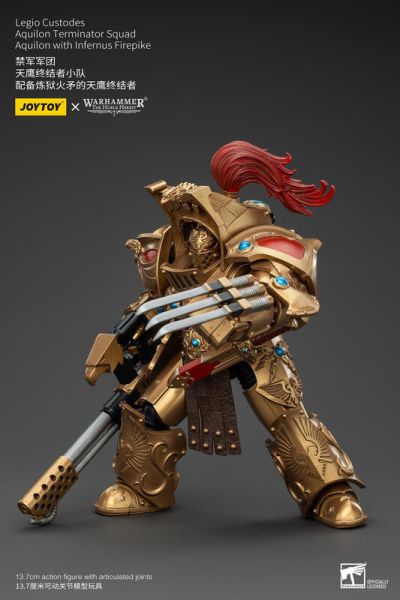 玩具聯合國★ 預購免訂金 暗源 Joytoy 禁軍 天鷹終結者小隊 配備煉獄火矛的天鷹終結者 1/18 戰鎚 40K 
