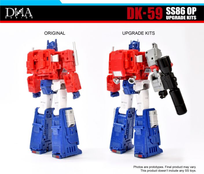 玩具聯合國 預購免訂金 DNA Design DK59 SS86 大電影 柯博文 配件包 