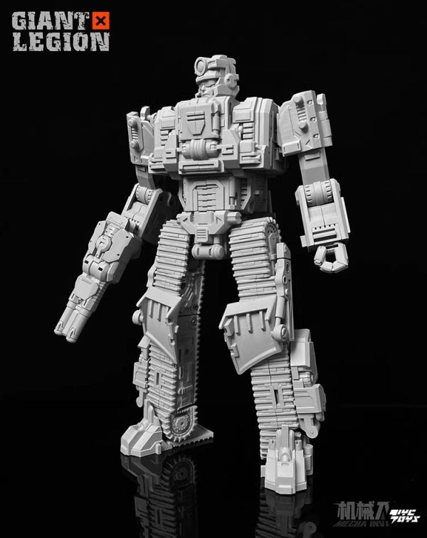玩具聯合國 現貨 機械入侵 GIANT LEGION 巨型軍團 首發小隊 重型建造者 六合體 大力神 