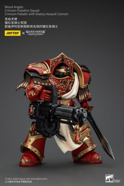玩具聯合國★ 預購免訂金 Joytoy 暗源 聖血天使 配備伊利亞斯圖斯突擊炮的猩紅聖騎士 30k 荷魯斯之亂 