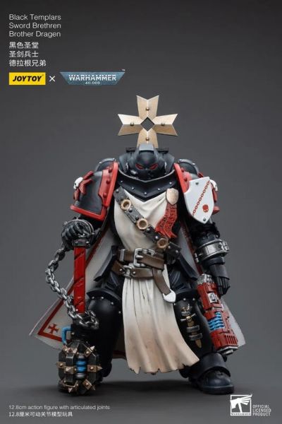 玩具聯合國★ 預購免訂金 暗源 Joy toy 黑色聖堂 聖劍兵士 德拉根兄弟 B 戰錘 戰槌 40K 3.75 