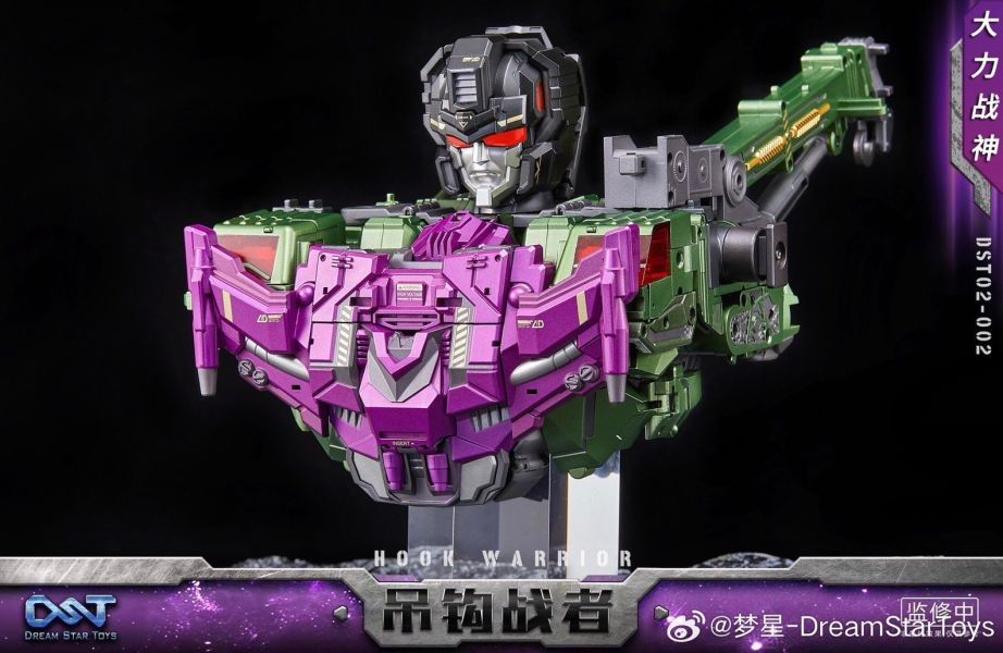 玩具聯合國 現貨 Dream Star Toys DST02-002 大力戰神 警力神 吊車 吊鉤戰者 