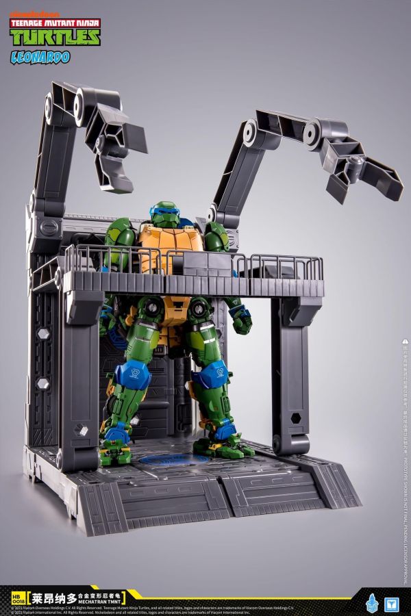 玩具聯合國★ 預購免訂金 響指動漫 合金 變形 忍者龜 Leonardo TMNT-01T 可動完成品 