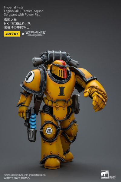 玩具聯合國★ 預購免訂金 暗源 Joytoy 帝國之拳 MkIII 軍團戰術小隊 D 裝備動力拳的軍士 