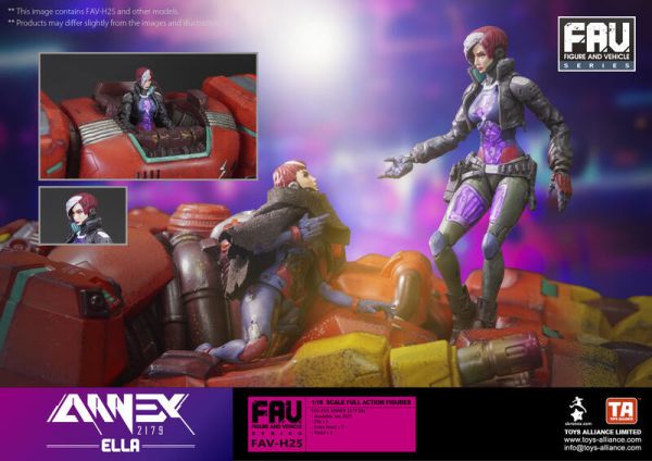玩具聯合國★ 預購免訂金 TOYS ALLIANCE 酸雨戰爭 ANNEX 2179 FAV-H25 Ella 