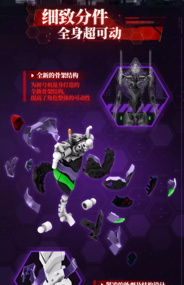 玩具聯合國 現貨 布魯可 積木人 傳奇版 新世紀 福音戰士 EVA 初號機 