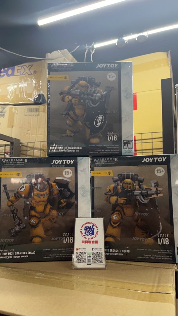 玩具聯合國★ 現貨 暗源 Joytoy mkⅢ 軍團攻城小隊 裝備雷霆錘軍士 裝備激光切割槍攻城兵 裝備重力槍攻城兵 