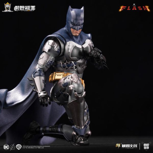 玩具聯合國★ 預購免訂金 創世模王 蝙蝠俠 閃電俠 DC 班·艾佛列克 組裝模型 
