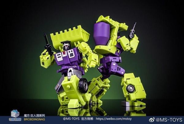 玩具聯合國★ 補貨 魔方 變形金剛 MS-B37A & MS-38A 鏟車大師 攪拌車大師 精塗版 