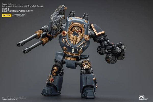 玩具聯合國★ 預購免訂金 暗源 Joy toy 太空野狼 無畏機甲 無畏 30K 戰鎚 40K 戰錘 星際戰士 3.75 
