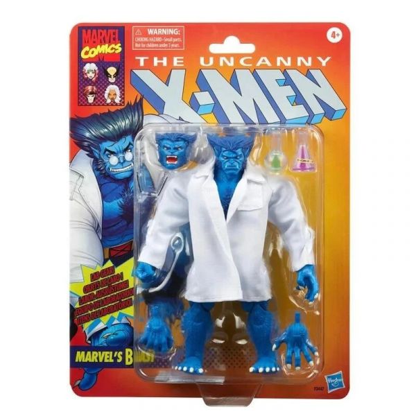 玩具聯合國★ 預購免訂金 Marvel Legends 漫威 6吋 復古吊卡 X戰警 X-Men 野獸 藍野獸 博士 