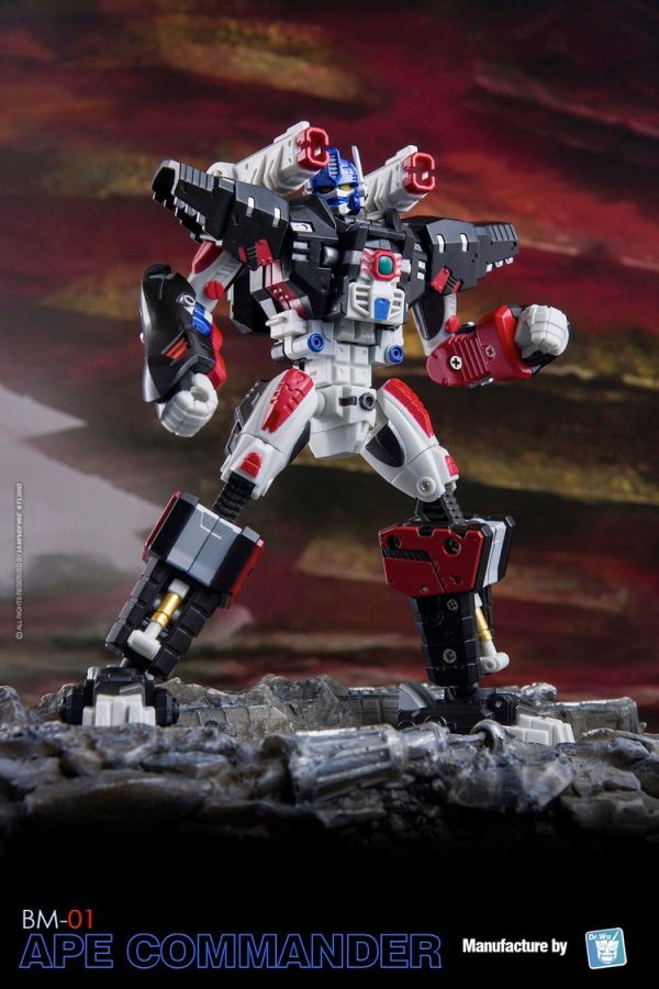 玩具聯合國★ 預購免訂金 吳醫生 DW BM-01 機械師 猿帥 猩猩隊長 