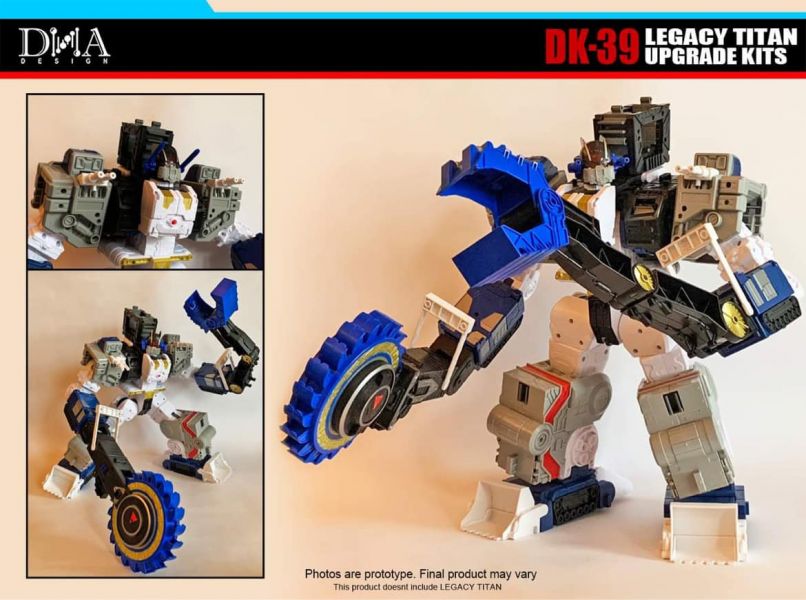 玩具聯合國★ 現貨 DNA Desgin DK-39 Metroplex 銀河之力 猛大帥 配件包 