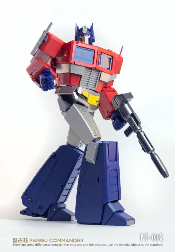 玩具聯合國★ 現貨 盤古模型 PT-01G 司令官 G1 柯博文 擎天柱 玩具色 