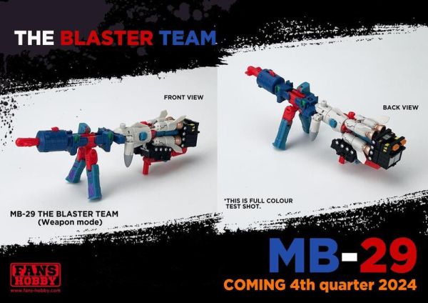 玩具聯合國★ 預購免訂金 FANSHOBBY FH 微星傳說 MB-29 火箭炮小隊 爆能槍小隊 