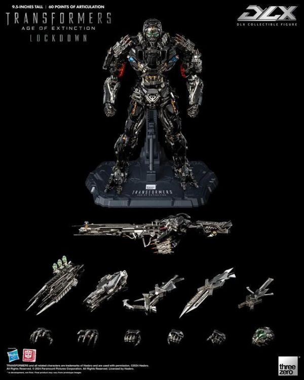 玩具聯合國 預購免訂金 threezero DLX 變形金剛4 地獄獵人 禁閉 Lockdown 