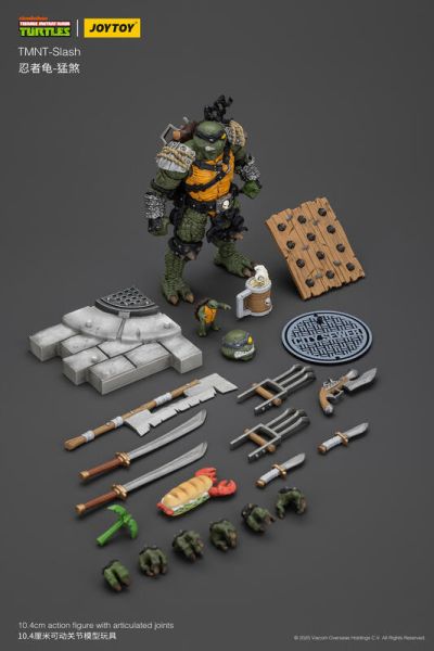 玩具聯合國 現貨 joytoy 暗源 忍者龜 猛煞 變種鱷龜 砍劈 壞忍者龜 反派 變種大亂鬥 TMNT 