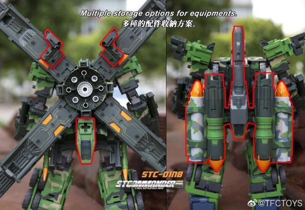 玩具聯合國★ 現貨 TFC TOYS STC-01NB 滾雷 司令官 柯博文 擎天柱 OP 核彈型 
