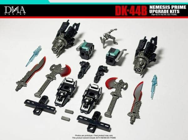 玩具聯合國 現貨 DNA Design DK44B 暗黑柯博文 配件包 DK-44B 