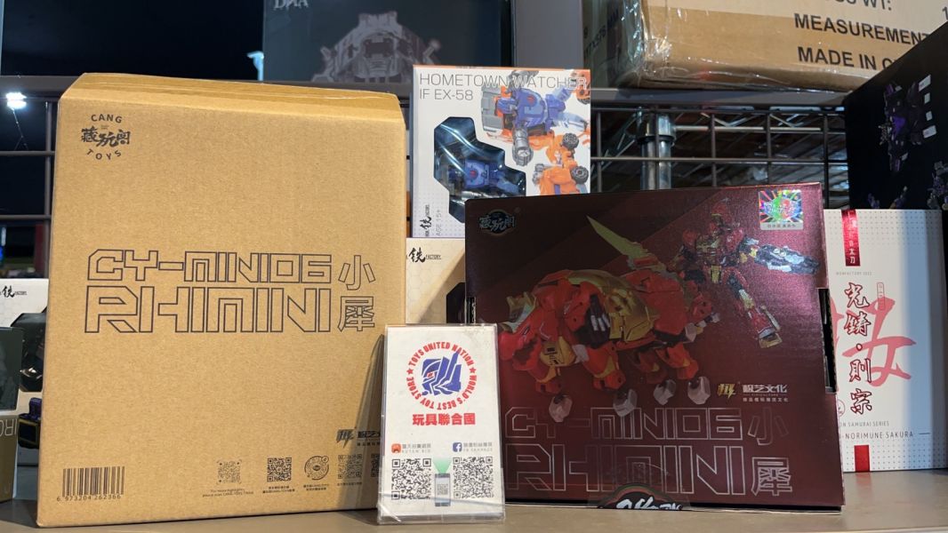 玩具聯合國★ 現貨 藏玩閣 小衝雲霄 小蚩尤 組合 CY-Mini06 犀牛 
