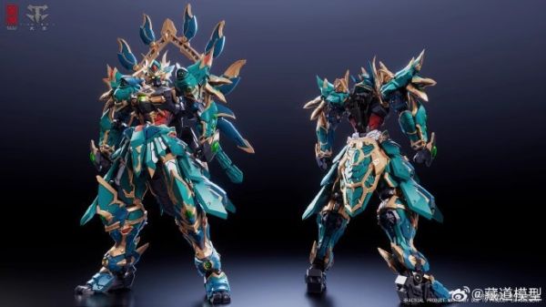 玩具聯合國★ 預購免訂金 藏道模型 1/100 四神獸 CD-01U 青龍 武鬥版！ 戰國 合金 完成品 