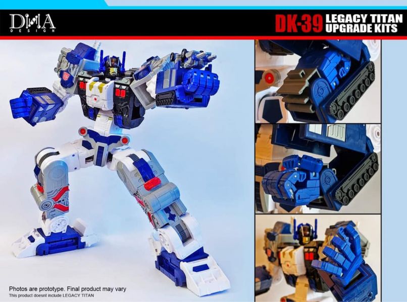 玩具聯合國★ 現貨 DNA Desgin DK-39 Metroplex 銀河之力 猛大帥 配件包 