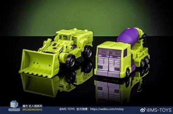 玩具聯合國★ 補貨 魔方 變形金剛 MS-B37A & MS-38A 鏟車大師 攪拌車大師 精塗版 