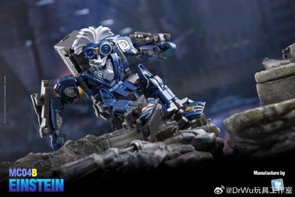 玩具聯合國★ 預購免訂金 吳醫生 MC-04B 愛因斯坦 黑色 小怪獸 好兄弟 小比例 全球限量 