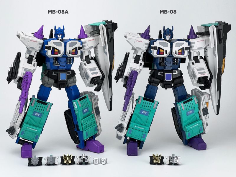 玩具聯合國 再版預購免訂金 FANS HOBBY MB-08A DOUBLE EVIL 霸王 破壞大帝 可三變 