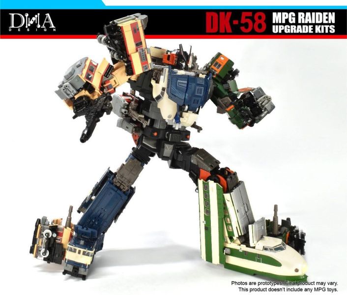 玩具聯合國 預購免訂金 DNA Design DK58 MPG 雷電 配件包 
