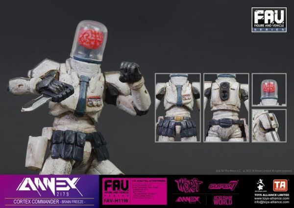 玩具聯合國★ 預購免訂金 ANNEX2179 FAV-H11W Cortex Commander 腦凍 1:18 