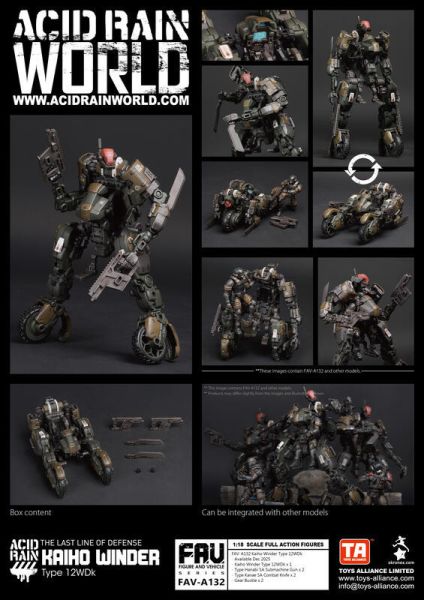 玩具聯合國 預購免訂金 TOYS ALLIANCE 酸雨戰爭 Acid Rain FAV-A132 海堡溫德12式 